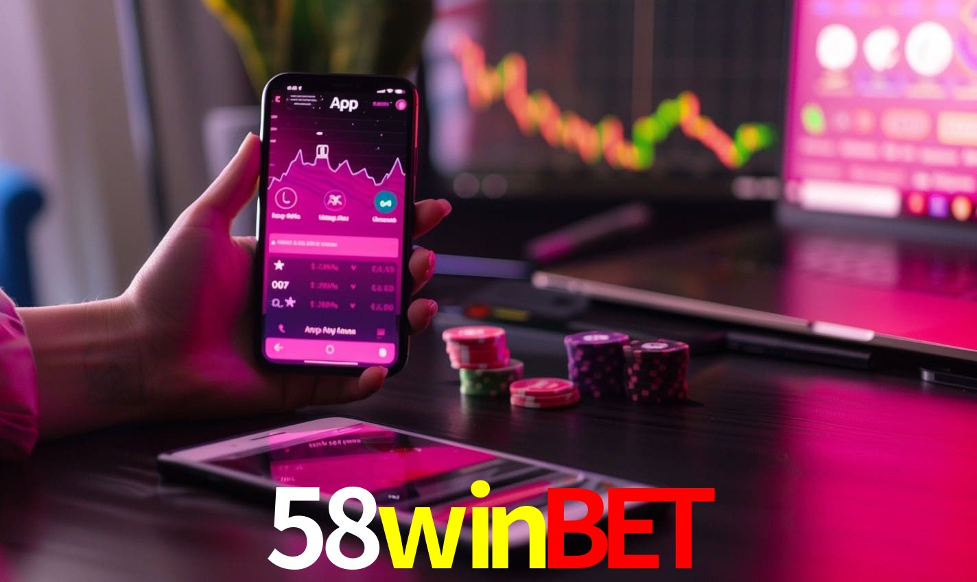 Comparação APP mobile vs versão web da 58winbet